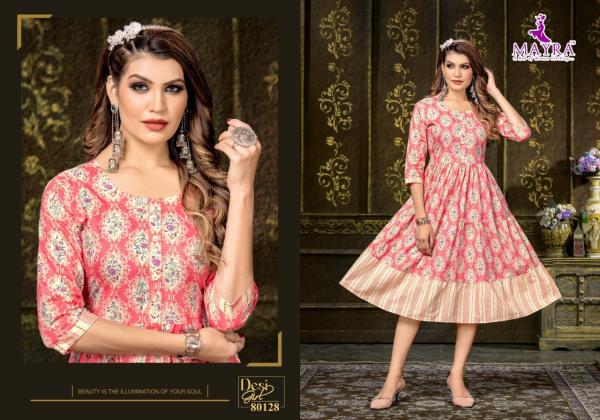 Mayra Desi Girl Designer Long Kurti Collection